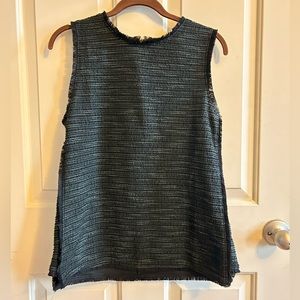 Banana Republic | Boucle Tank Top w/ Frayed Hem